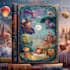 design a professional cartoon book cover that bring