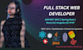 develop a professional full stack web application