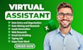 be your virtual assistant for data entry and lead generation