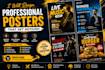 design professional and eye catching posters