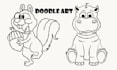 draw simple doodle illustration