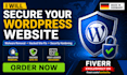 secure wordpress website and fix malware, virus problems