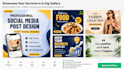 design youtube thumbnails and social media posts