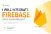 integrate firebase into your flutter app