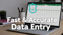 iwill do fast and accurate data entry
