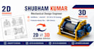 3d cad modelling and mechanical design in solid works