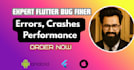 fix flutter bugs, errors, and crashes in your mobile app