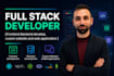 do custom web applications, custom website front end and backend web developer