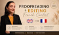 proofread, edit, and improve your french content
