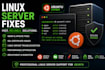 fix linux server, nginx, apache and SSL issues