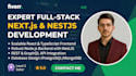 develop full stack saas web apps using next js and nestjs