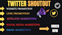 do shoutout share link website to active USA