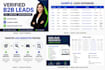 provide verified b2b leads with emails and linkedin profiles