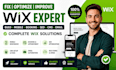 fix optimize wix website mobile bugs booking layout seo cms email issues
