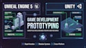 prototype gameplay mechanics in unity or unreal engine