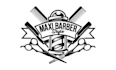 design ideal minimalist barber salon logo