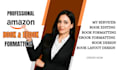 kdp book publishing, formatting book layout, insert image and direct publishing