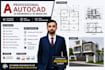 do professional autocad 2d drawings 3d modeling and cross section