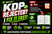 fix errors, formatting issues ebook, print pdf for kdp, lulu and ingramspark