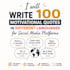 write 100 motivational  quotes in different languages for social media platforms