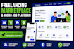 create freelancing marketplace website or micro job platform
