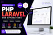 build a custom laravel website and PHP web app
