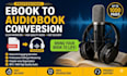 turn your 1000pgs ebooks to audio books in 24hours with your cloned voice