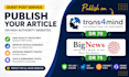 do guest post on trans4mind and bignewsnetwork websites