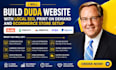 build duda website with local SEO print on demand and ecommerce store setup