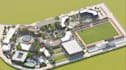 recreate architecture site plan, landscape masterplan,campus design, site layout
