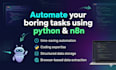 create website automation or scraping bot using python selenium