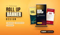 design roll up banner, retractable banner, pull up banner, signage design