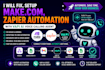 setup make com zapier vapi ai voice calling agent automation
