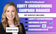 setup your equity crowdfunding on wefunder,startengine and seedinvest