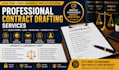 draft legally structured contracts for business protection and compliance