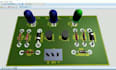 design led driver pcb, high power led circuit, pcb layout and lighting system