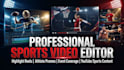 create a professional sport video editing, MMA ufc highlight reels