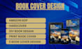 create book cover design and kdp cover  design
