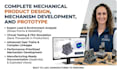 complete mechanical product design, mechanism development, and prototype