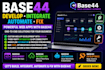develope base 44 app base 44 integration base 44 automation web app fix base44