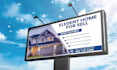design real estate billboard, yard sign