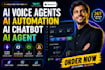setup retell ai voice agent, vapi ai calling agent, gohighlevel ai agent