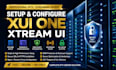setup xui one server, xtream ui, drm script restream setup ssl