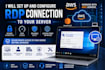 create a secure rdp connection