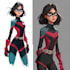 make a customize superhero character