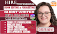 ghostwrite ebook writing non fiction ebook  formatting autobiography