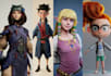 realistic 3d character modeling stylized 3d game character unity unreal engine
