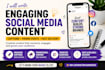 write engaging social media captions and promotional content