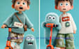 create high quality 3d character model for games
