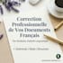 professionally proofread and edit your french documents